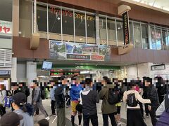 ＜上尾駅＞

既に多くのランナーが駅にいました。