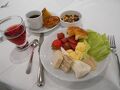 パムッカレのパムサーマルホテルの朝食ブッフェ。たっぷり美味しくいただきました。