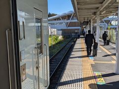 終点の女川駅