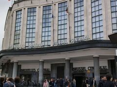 12時頃、ブリュッセル中央駅に到着。