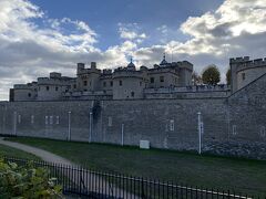 ロンドン塔が見えます。