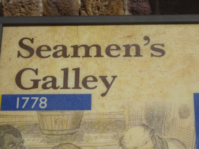 Seamens　Galley（１７７８年に造られた食事の調理室）