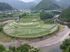 あらぎ島展望台着

今回はグーグルで
ちょっとは下調べしてきたが
圧巻ですね