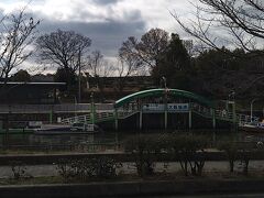 大阪城川の駅です。
ここから、船に乗れます
