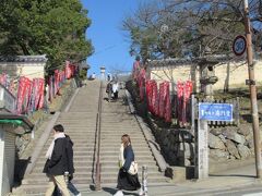 猿沢池手前の階段を登り「興福寺」境内に入ります。勾配がきついので注意しゆっくり登りましょうね。