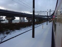 親不知駅に停車。
駅名標を通り越してしまったので撮れなかったけど。