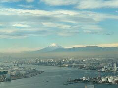 羽田空港着陸直前の富士山も綺麗なんですよね…