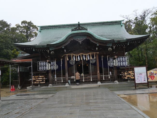 「拝殿」です。<br /><br />御祭神は、住吉三神（底筒男命（そこつつのおのみこと）・中筒男命（なかつつのおのみこと）・表筒男命（うわつつのおのみこと））、神田宗次（こうだむねつぐ）公、水波能女神（みずはのめのかみ）です。