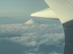 帰りにも富士山がバッチリ見えた！