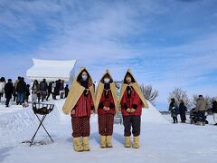 雪ん子ちゃん、撮影。