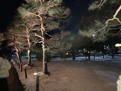 松本城公園もライトアップ