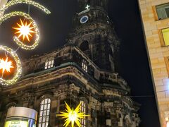 Dresden Kreuzkirche（聖十字架教会）

これから4度目のクリスマスマーケットにして初のスポットに向かいます。