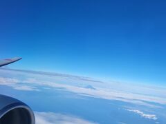 いいお天気で富士山も小さく見えました