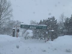 旭川に来たら雪でした。