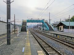 福原駅へ降り立ちました。
無人駅です。