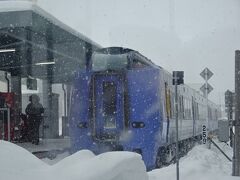 いよいよこの列車で最長片道切符の旅が始まります。