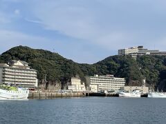 ホテル浦島を朝9時に出発。2日間お世話になりました（写真は昨日のもの）。