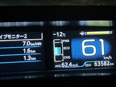 パーキングに着いたら、車凍ってましたね^^;
ドアを開けるときのみしみしっという音、タイヤ上のつらら（笑）

相当寒かったんだね～、乗ってしばらくして外気温表示を見たら「－12度」

一番暖かかった16度前後の鹿児島との気温差約30度！
さ、明日からまた、雪かき頑張るぞ～。