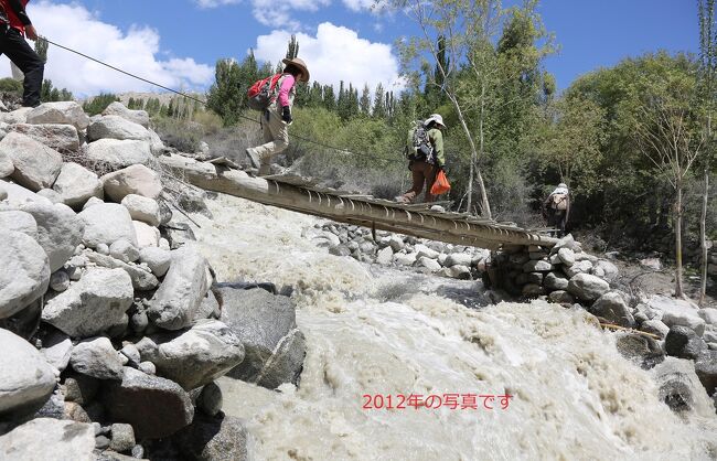 ここって2012年には、恐る恐る歩いて通過したところだよね～