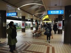 お隣の勾当台公園駅で降りた。
何故か知らないけどこの日は何度もこの駅を通る羽目になったｗ