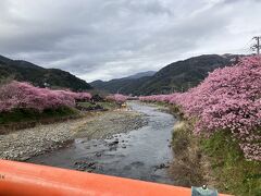 朱色の欄干の橋