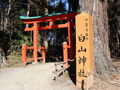 白山神社は中尊寺の北方を鎮守するため、850年に中尊寺を開いた慈覚大師円仁がこの地に勧請したと伝えられています