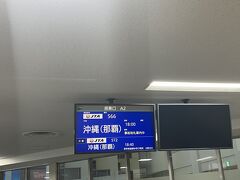 那覇空港に帰ります。