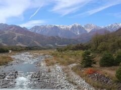 白馬の山々の景色がすばらしく、