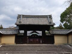 食事後、山科へ移動し、小野小町縁の寺として知られる随心院へ。。とても立派な薬医門は天皇家縁の寺院であることが伺えます
