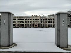 ☆震災遺構　旧門脇小学校☆
震災遺構として残された石巻市立門脇小学校です。