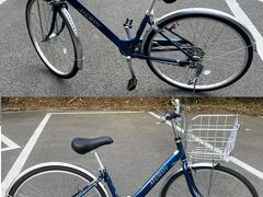 8:00頃 小浜島に到着。　小浜港から徒歩１分の小浜島レンタカー（小浜島総合案内所）さんで自転車を借りました。　３時間で900円と安価でしたが、今旅の中で一番良い自転車でした(#^.^#)