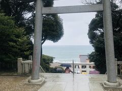大洗礒前(いそさき)神社へ