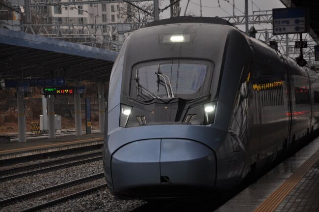 2024年2月韓国鉄道旅行6（KTX号で東海駅へ）』東海(韓国)の旅行
