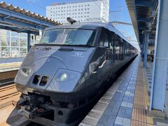 宮崎駅で接続の特急きりしまに乗り換え
こちらも787系
つばめ、有明というイメージの787系だが、東九州で活躍しているということを知った