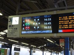 京急久里浜駅16:30。

新鮮なうちに、というのも変だけれどとっとと帰って干物を焼かなきゃな。