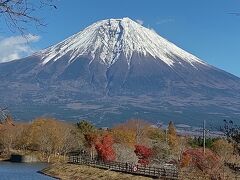 秋は空気が澄んでいて、雪をかぶった富士山がとても綺麗です。　
田貫湖にはキャンプ場もあり、富士五湖では無いけど一番富士山を近くに感じられます。