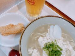 〆はゆし豆腐そば＆魚の天ぷら＆オリオンビール

目一杯遊んだ盛りだくさんタビでした^ ^