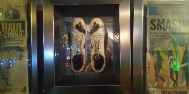 ボルトのシューズ！