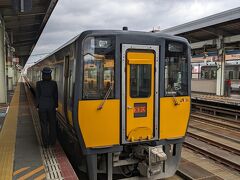 鳥取駅に到着、乗ってきた列車はすぐに回送となり車庫に引き上げました。