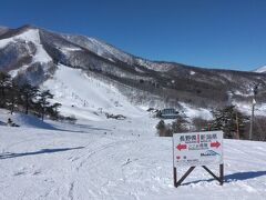 １年ぶりの斑尾高原　ホテルは長野県ですが、スキー場はほぼ新潟県