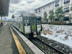 ここで二択

13：16の一ノ関行きで北上
13：26の快速はまゆりで盛岡に出るか

北上で新幹線を50分待つのを嫌い後者を選択
乗る新幹線はどちらの場合でも同じ

乗ったのがはまゆり54号
快速だけど盛岡までは各停