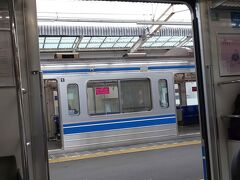 帰りは西武新宿線のあと西武拝島線に乗り継いで、