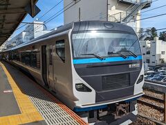 古い電車でしたが、快適でした。