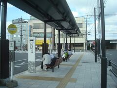 行田市市内循環バスには複数の路線がありますが、観光拠点循環コースを利用します。目的地は前玉神社。
14:30発です。本数は1時間に1本程度でした。