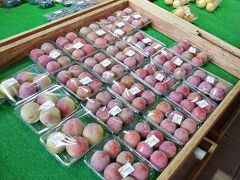 長野に向かう途中、山梨の産直市場に立ち寄りフルーツをゲット！桃も箱で購入することができ大満足でした。