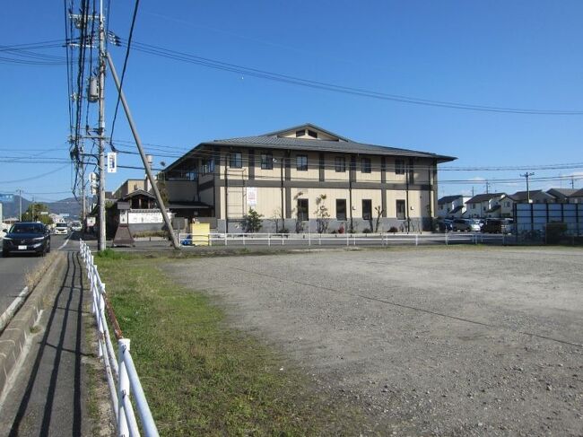 駅から３０分くらい歩くとゆららの湯に到着します。