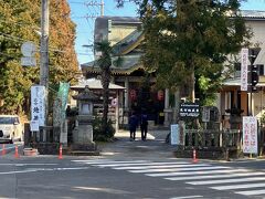 追分地蔵尊。
祠に祀られているお地蔵様はお地蔵様というよりは大仏様のようです。
ここを左に行くと日光街道、右に行くと日光例幣使街道となります。