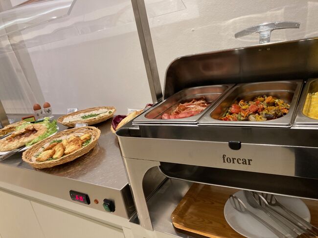 朝食は種類が豊富でおいしかった