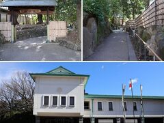 地下鉄の駅から歩いて15分程度でしょうか、徳川園の北側にある公園みたいなところに着きました。
そこから庭園の外周りの小さな小路を進み美術館前まで来ました。
今回は美術館には入らず、徳川園のみ入場します。
後で分かりましたけど、先ほどの公園の先に徳川園の北側の入口があったみたいです。