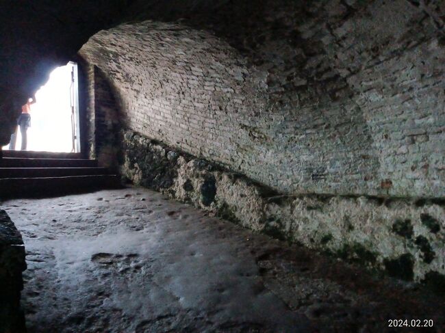 入口を入って振り返った風景。